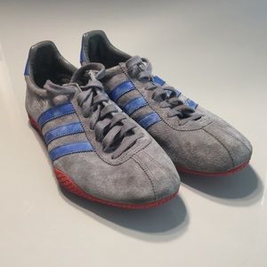 Adidas suede athletic shoes